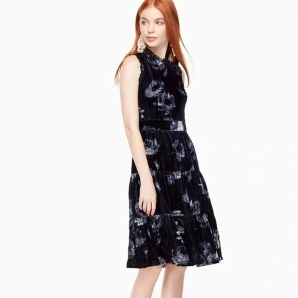 Kate Spade Velvet Dress - size 4